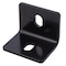 Hampton Hampton 2.4 in. H X 3 in. W X 3/16 in. D Black Steel Inside/Outside Corner Brace 02-3405-108 - alternate 3